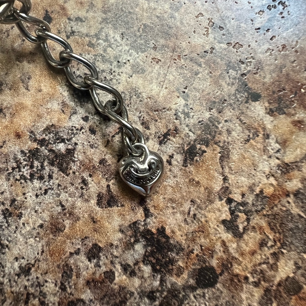 Juicy Couture Silver "Peace" Bracelet